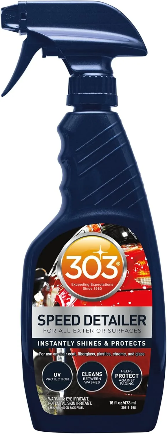 303 Speed Detailer Quick shine & UV protection for all vehicle surfaces