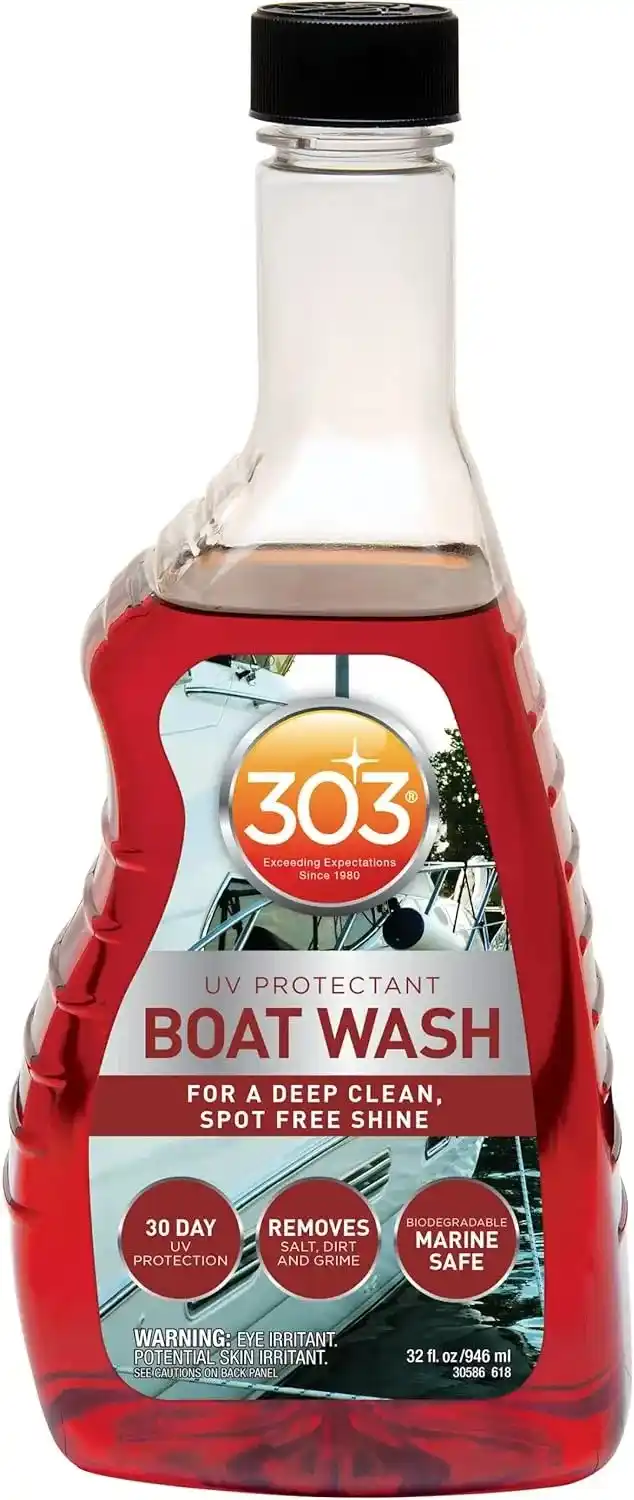 303 Boat Wash Marine safe cleaning for gelcoat, fiberglass & painted surfaces