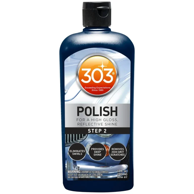 303 Polish Restores shine & removes light imperfections from paint
