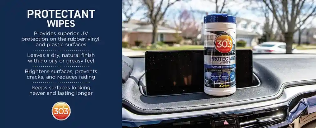 303 Automotive Protectant Wipes