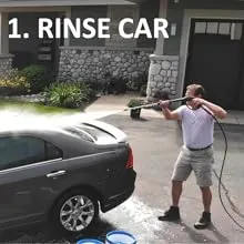 303 Car Wash with water